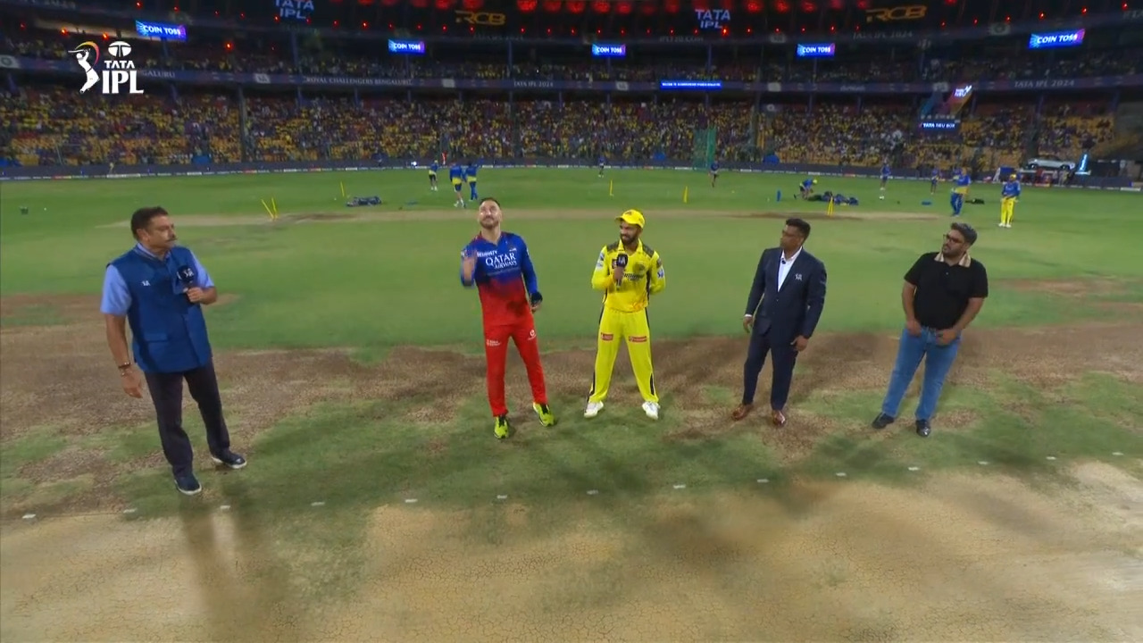 M68: RCB vs CSK – Toss