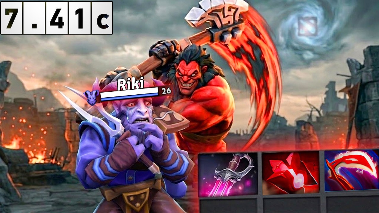 Axe MID One-Shots Everyone — 41 Kills Rampage background