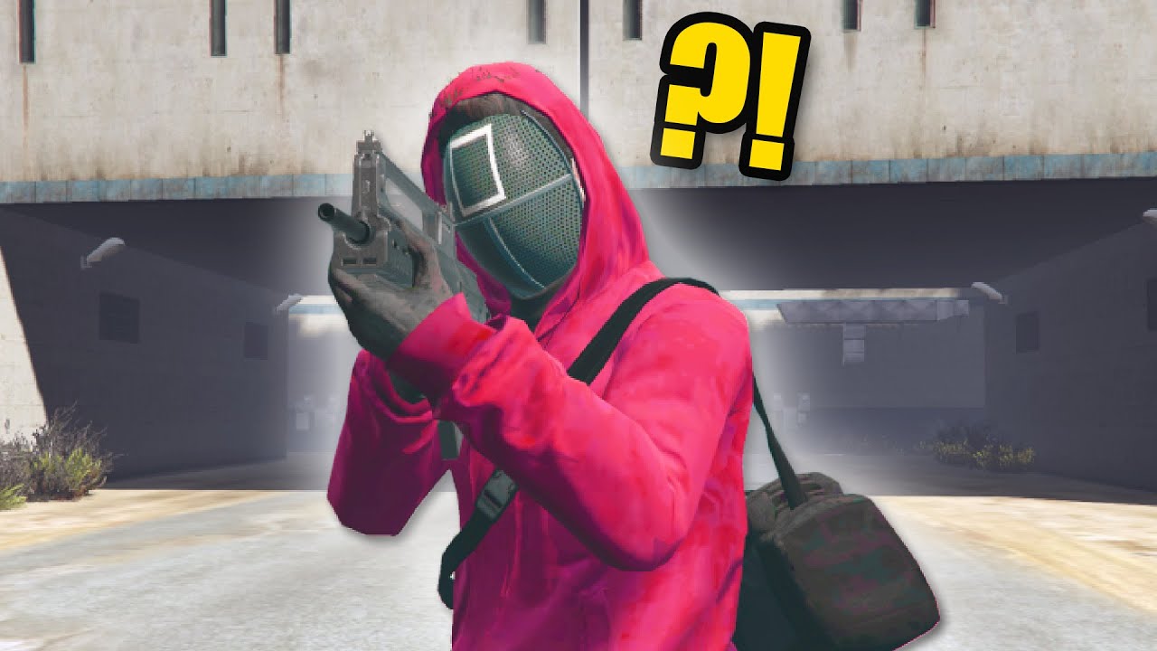 SQUID GAME IN GTA 5 RP! background