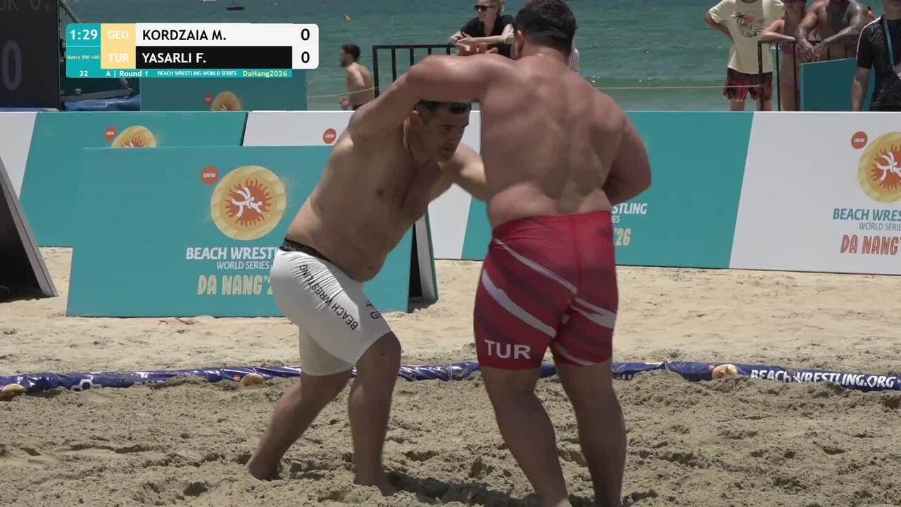 Mamuka KORDZAIA (GEO) vs. Fatih YASARLI (TUR) • A | Round 1 • Men's BW +90Kg background