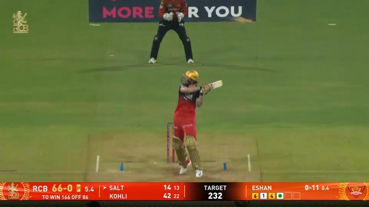 IPL 2025 M65: RCB vs SRH - Phil Salt Six