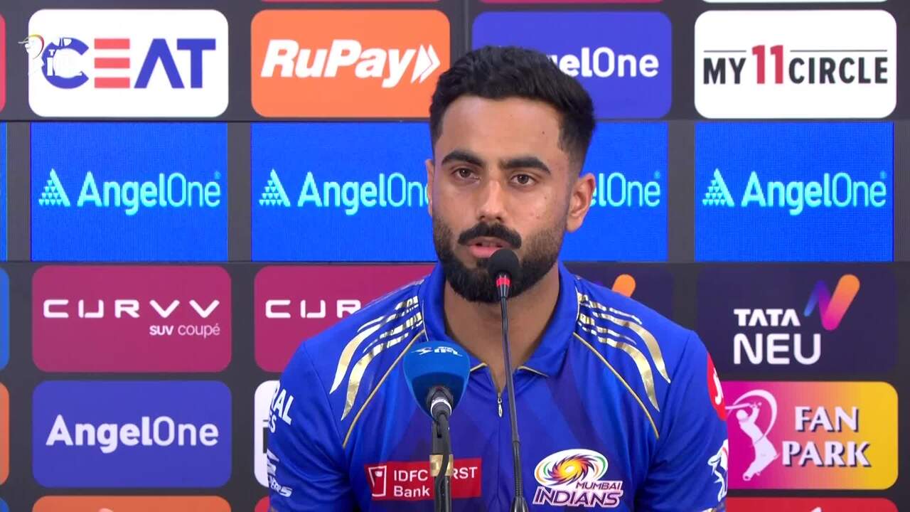 Top order batted really well and gave us a good start: Naman Dhir