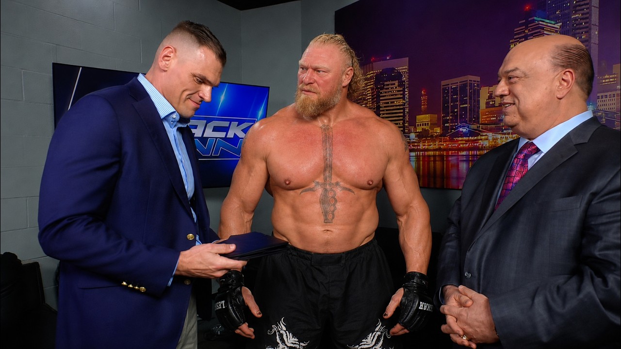WWE Smackdown Brock Lesnar Returns For One Last Match vs Gunther, Highlights Today