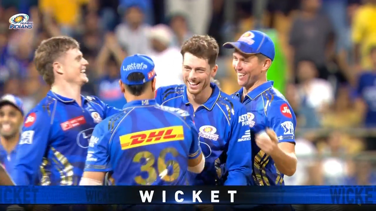 IPL 2025 M63: MI vs DC - Fall of Wickets
