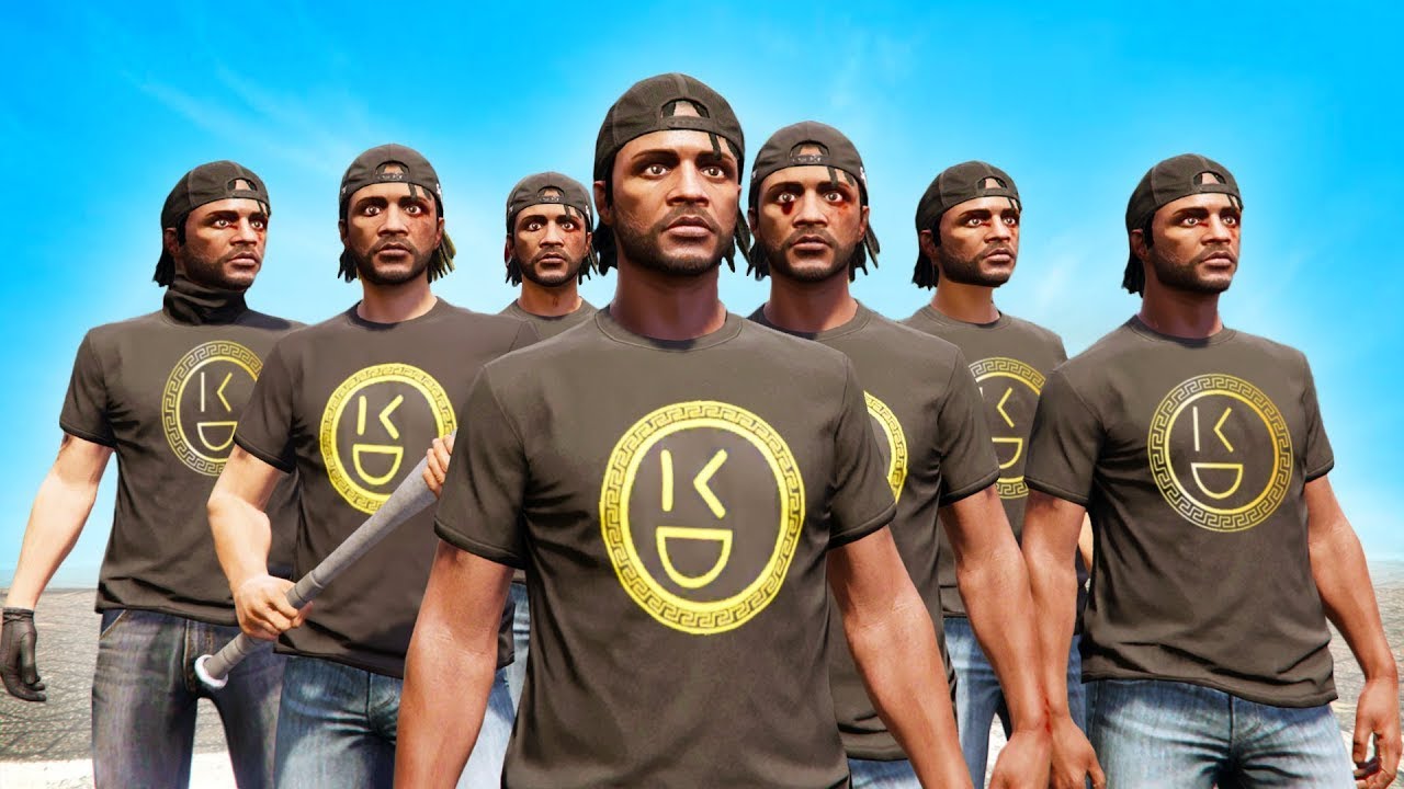 I made an army of clones... | GTA 5 THUG LIFE #540 background