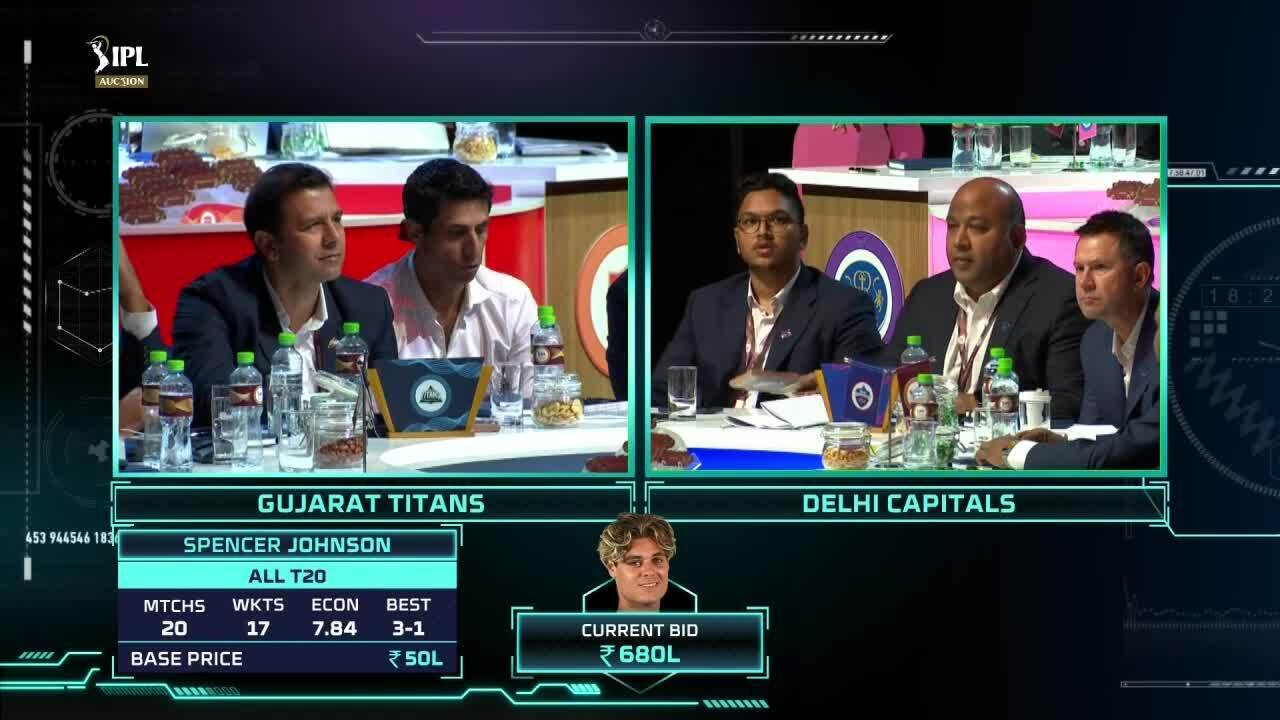Spencer Johnson makes merry, goes for INR 10 Crore