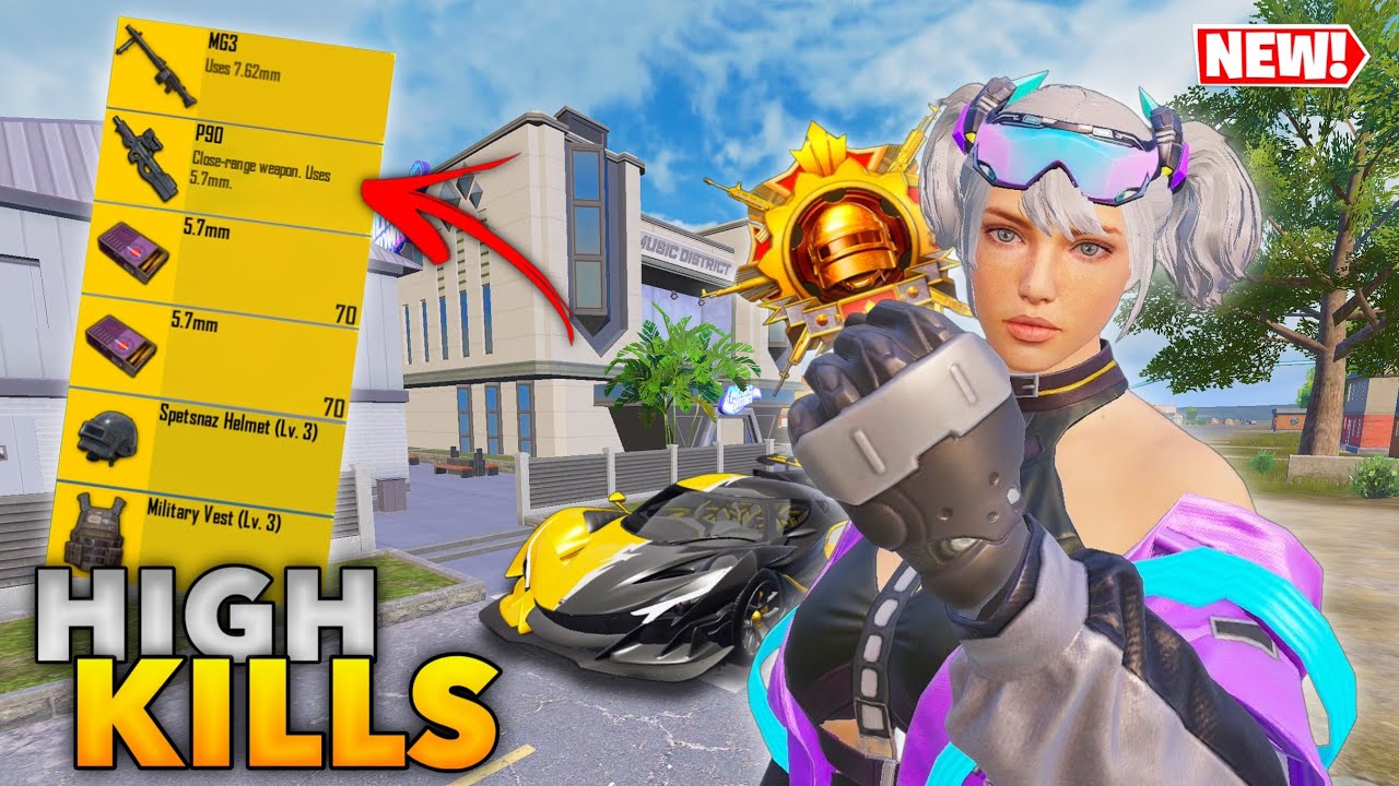 4.3 UPDATE HIGH KILL GAMEPLAY WITH NEW BONUS PASS OUTFIT ๐ PUBG MOBILE - BGMI