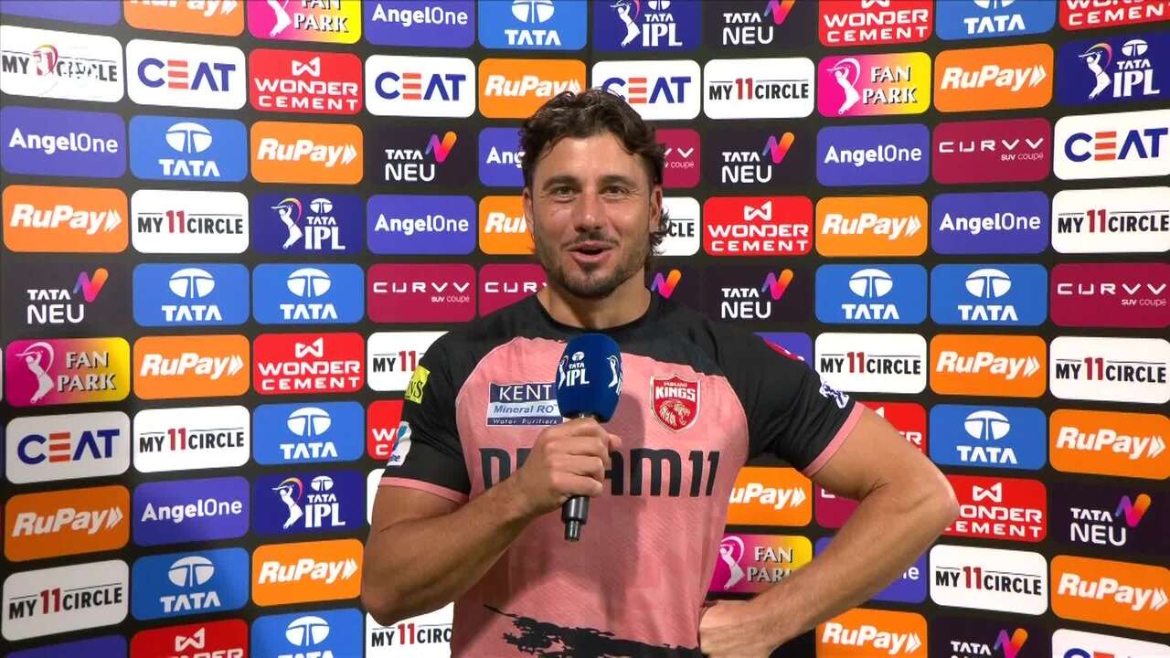 IPL 2025 M49: CSK vs PBKS - Marcus Stoinis Interview