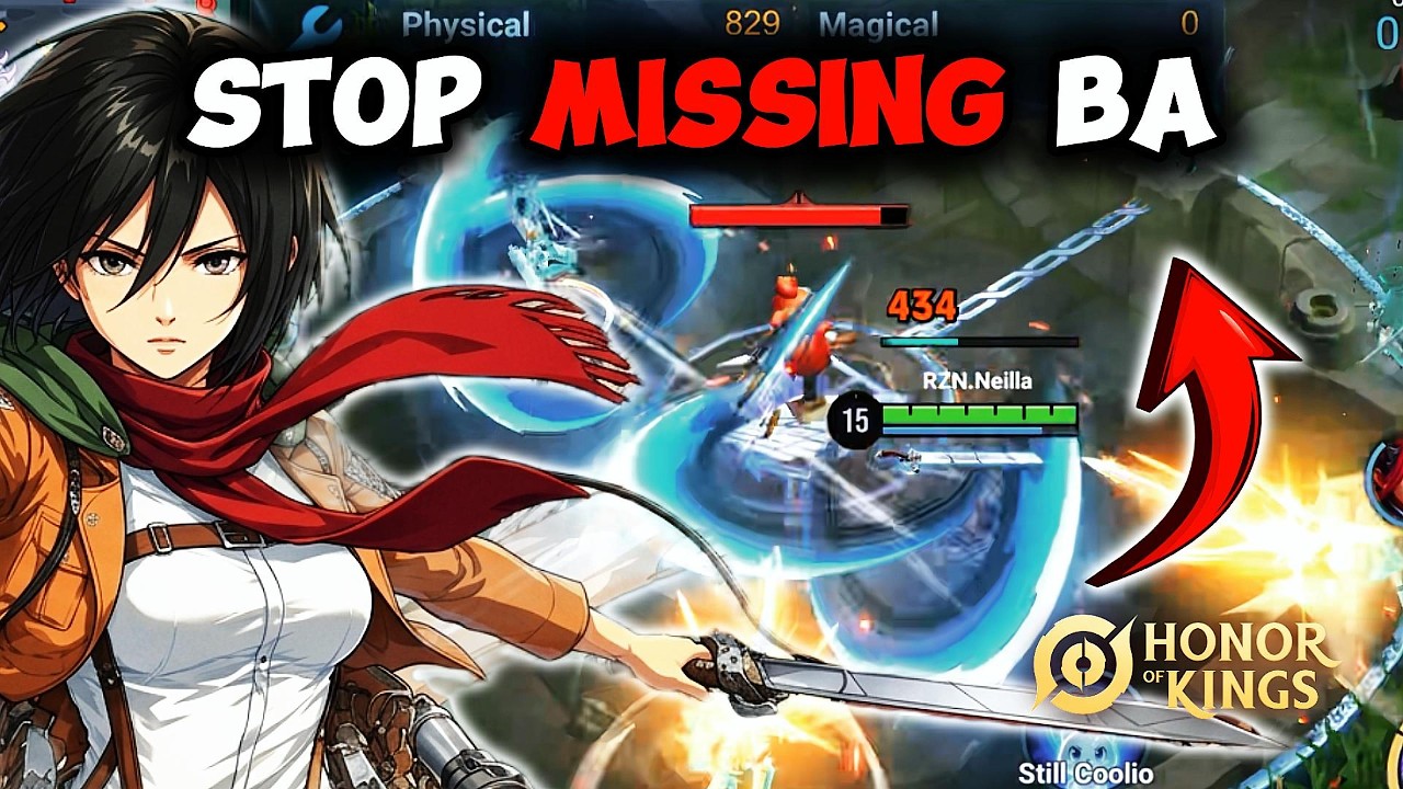 STOP Missing Your BASIC ATTACK on Jing Ult | Honor of Kings background