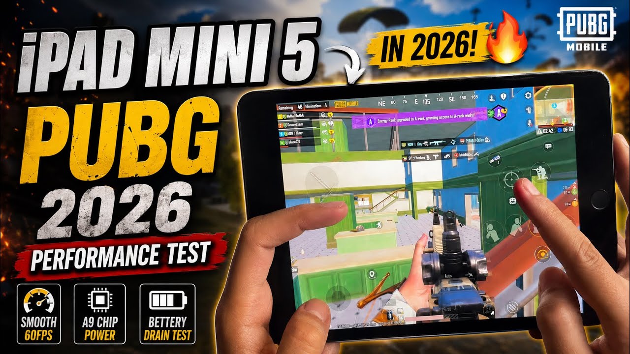iPad Mini 5 PUBG Test 😳 Worth It?