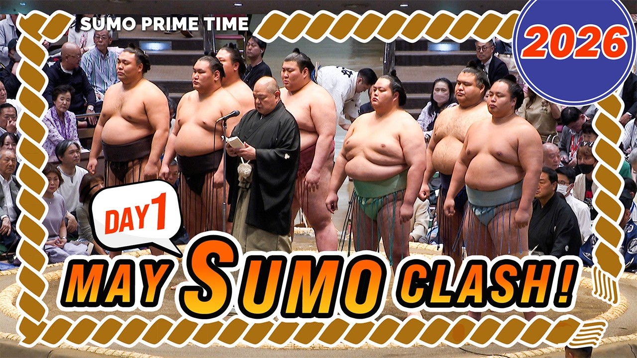 MAY SUMO CLASH – Battle for the Emperor’s Cup Begins in Tokyo