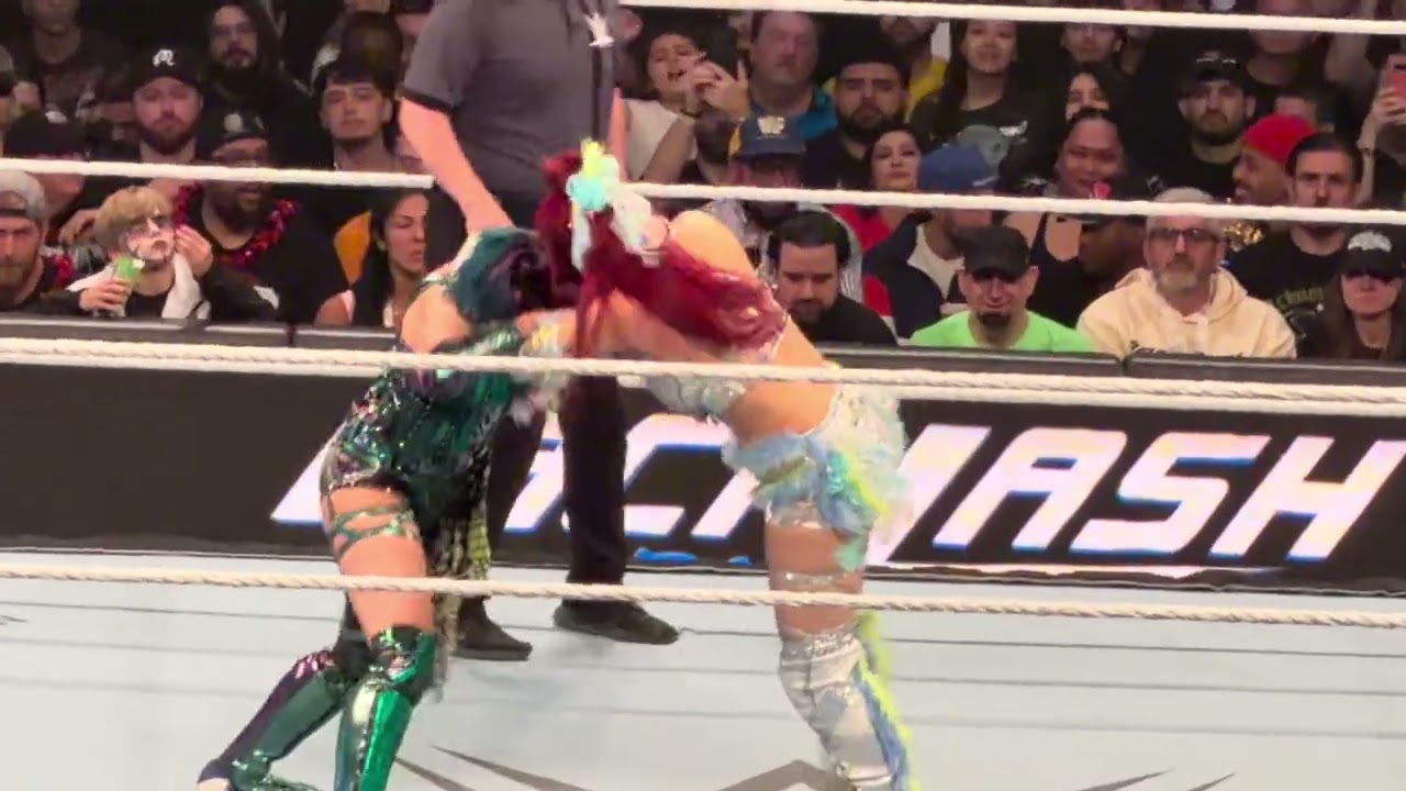 Iyo Sky vs Asuka Part 1 - WWE Backlash 5/9/26
