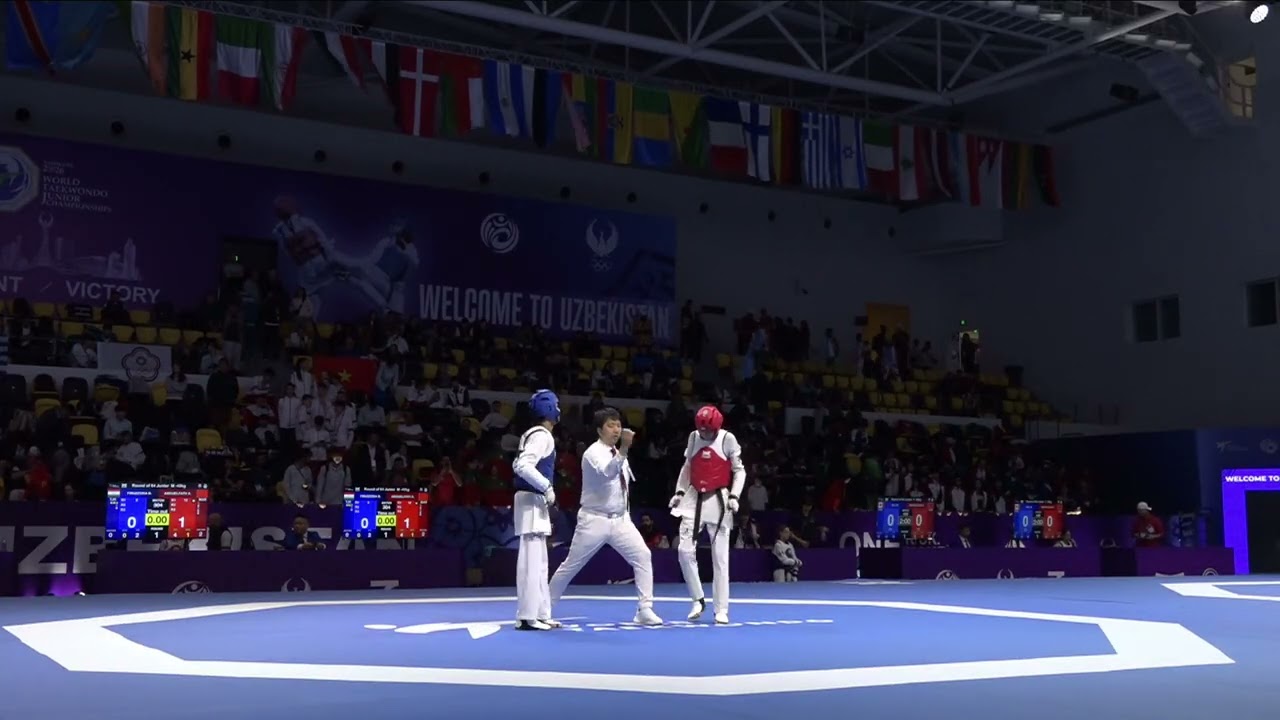 304 Round of 64 M 45kg TJK FIRUZZODA B MAR ABOUELFATH A PGM
