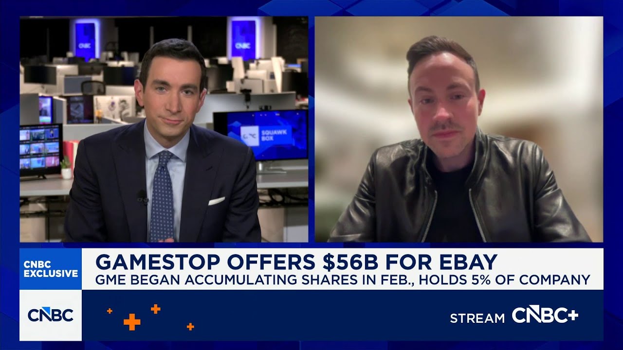 Watch CNBC's full interview with GameStop CEO Ryan Cohen background
