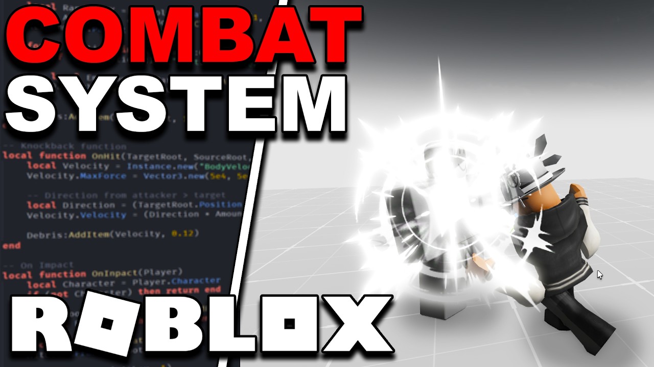 How To Make A COMBAT SYSTEM - Roblox Scripting Tutorial