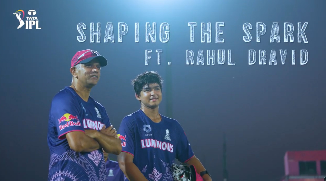 Shaping the Spark, ft. Rahul Dravid background