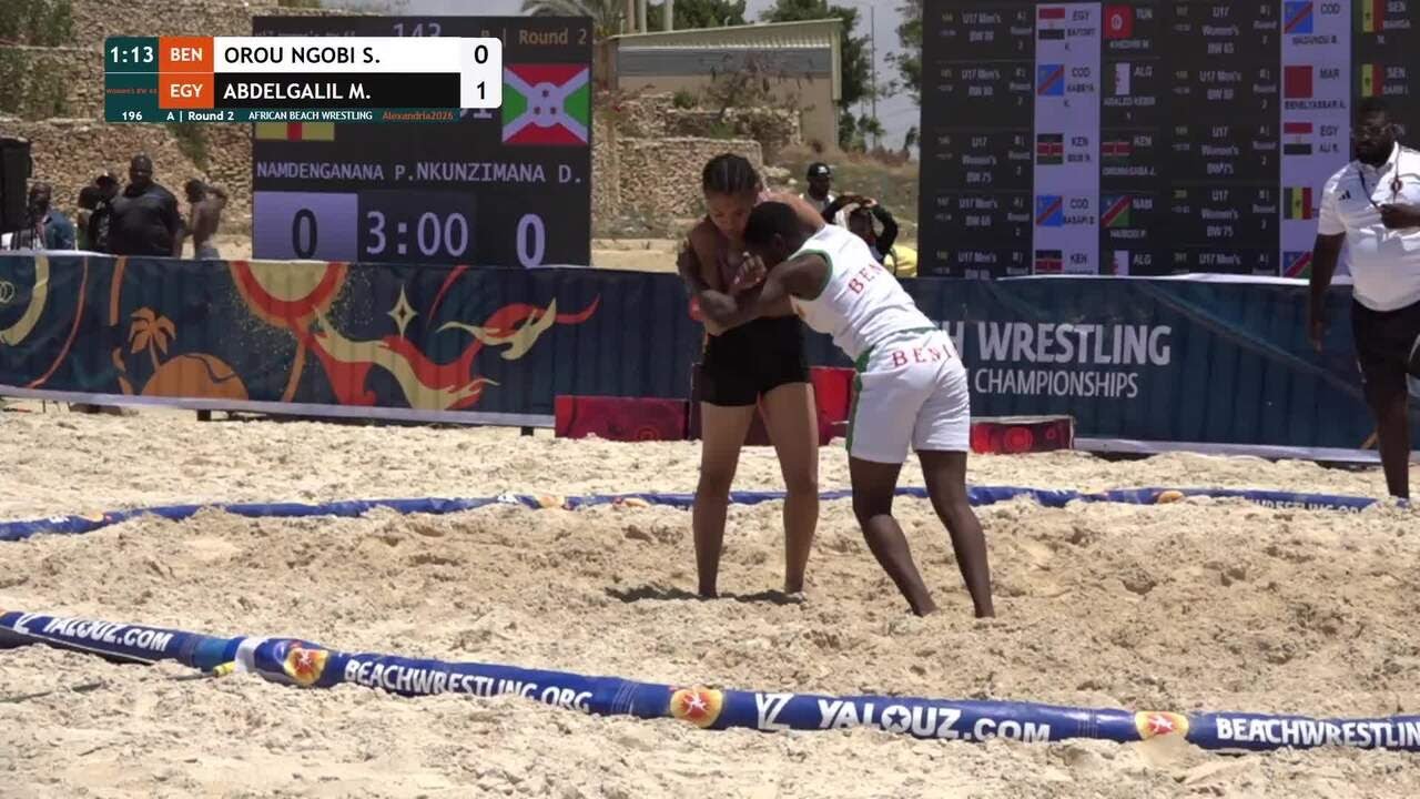 Sakinatou OROU NGOBI (BEN) vs. Malak Khaled Fahmy Abdelhamid ABDELGALIL (EGY) • A | Round 2 • Women'