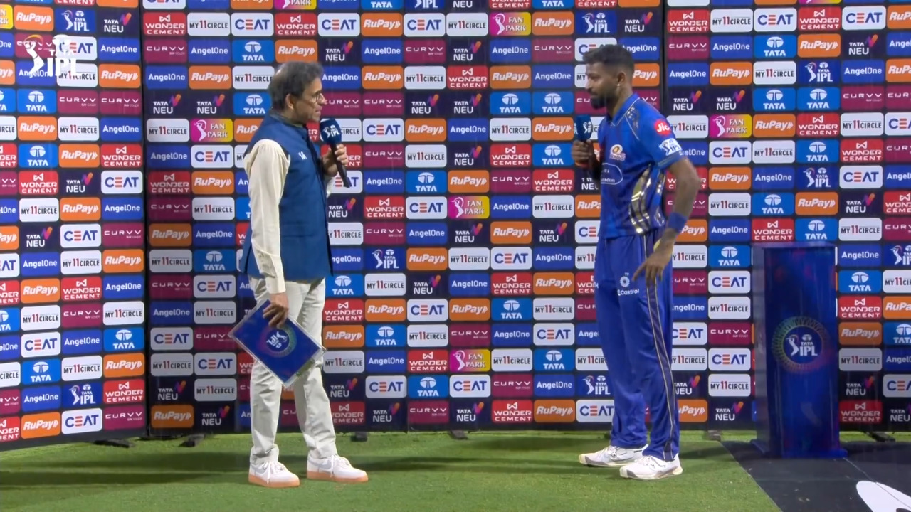 IPL 2025 M63: MI vs DC - Post Match Presentation