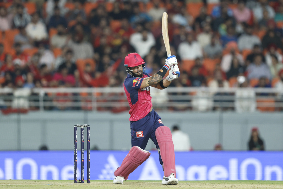 Riyan Parag provides crucial late flourish with 43*(25)