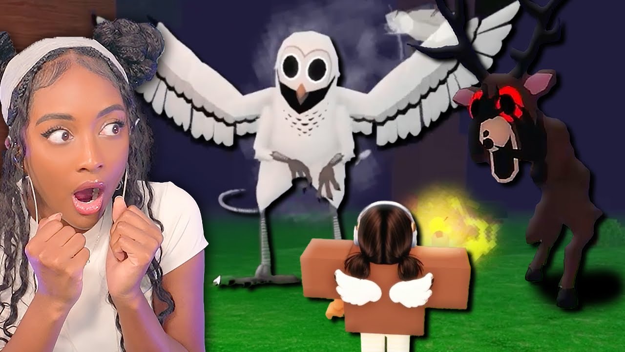 I SURVIVED 99 Nights in the Forest with the NEW Owl Entity!! background