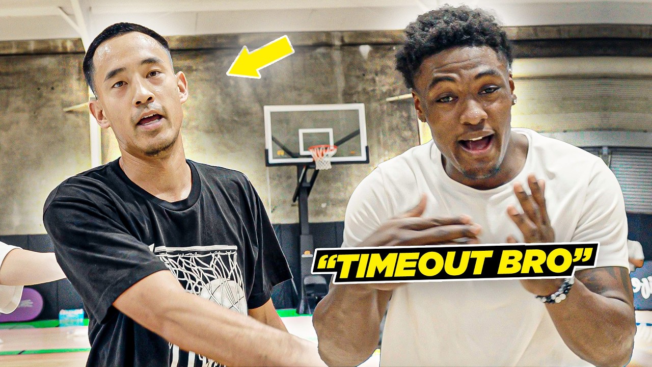 He Left Nas In DISBELIEF With This INSANE 1v1 Performance... Ballislife's SECRET WEAPON