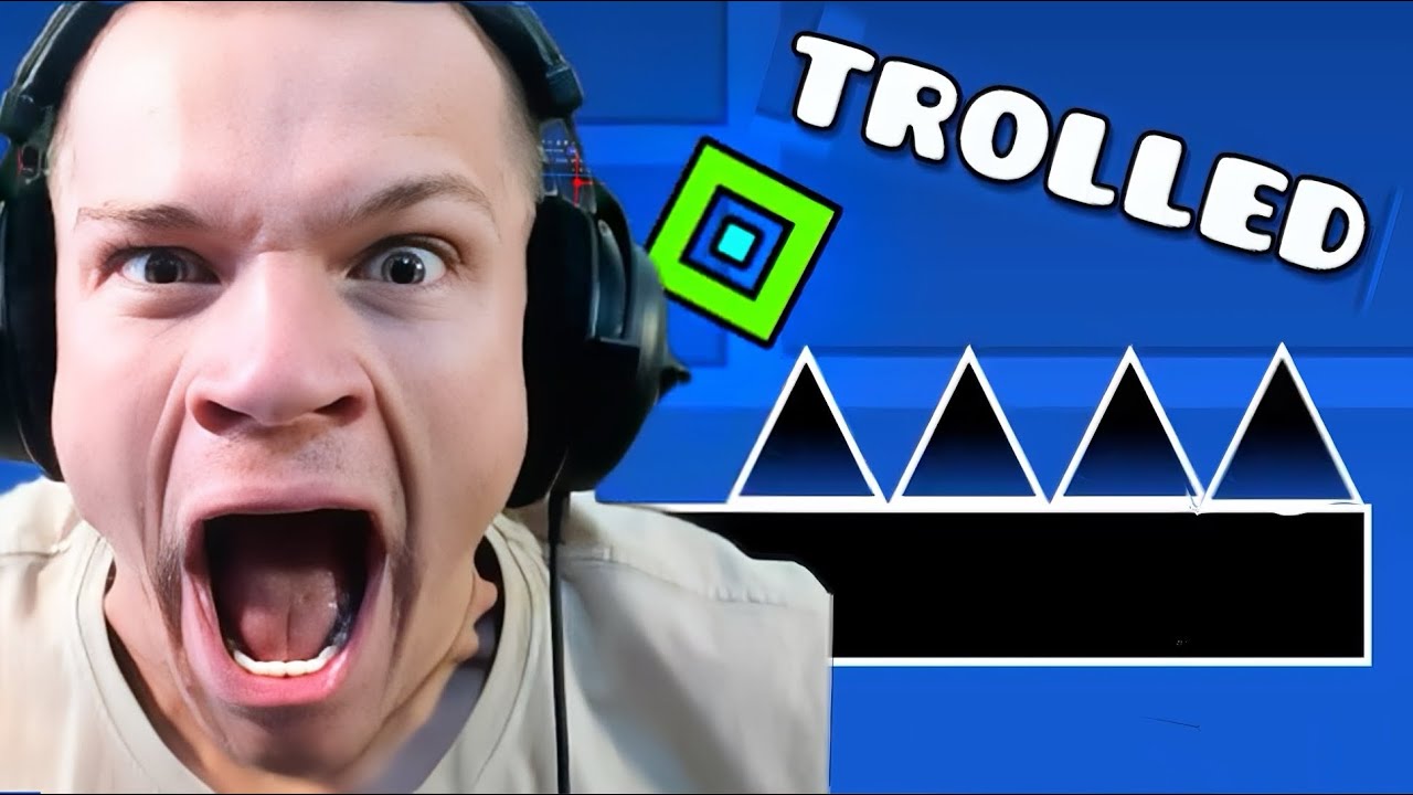 Jynxzi Attempts The "Hardest" Geometry Dash Level background