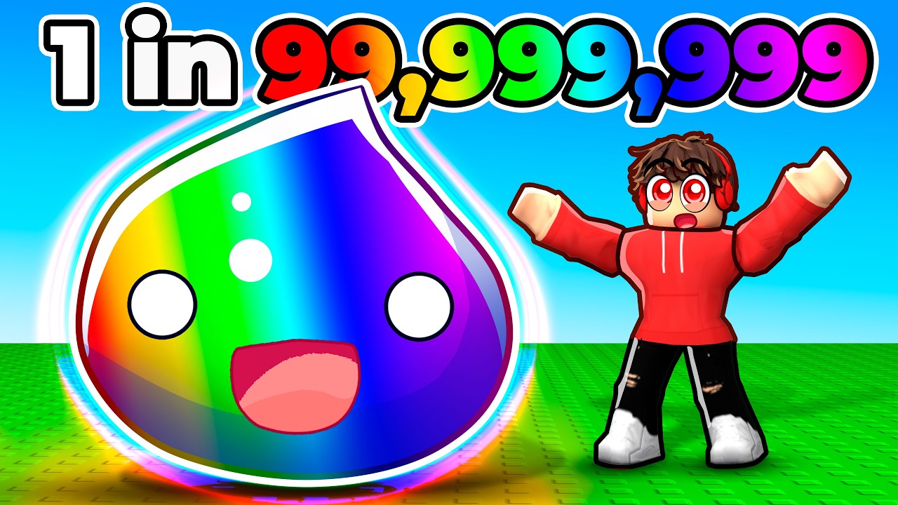 I Got a 0.01% SLIME in Roblox! (Slime RNG)