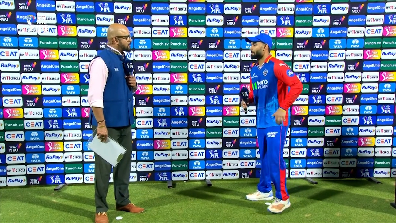 M64: DC vs LSG – Post Match Presentation background