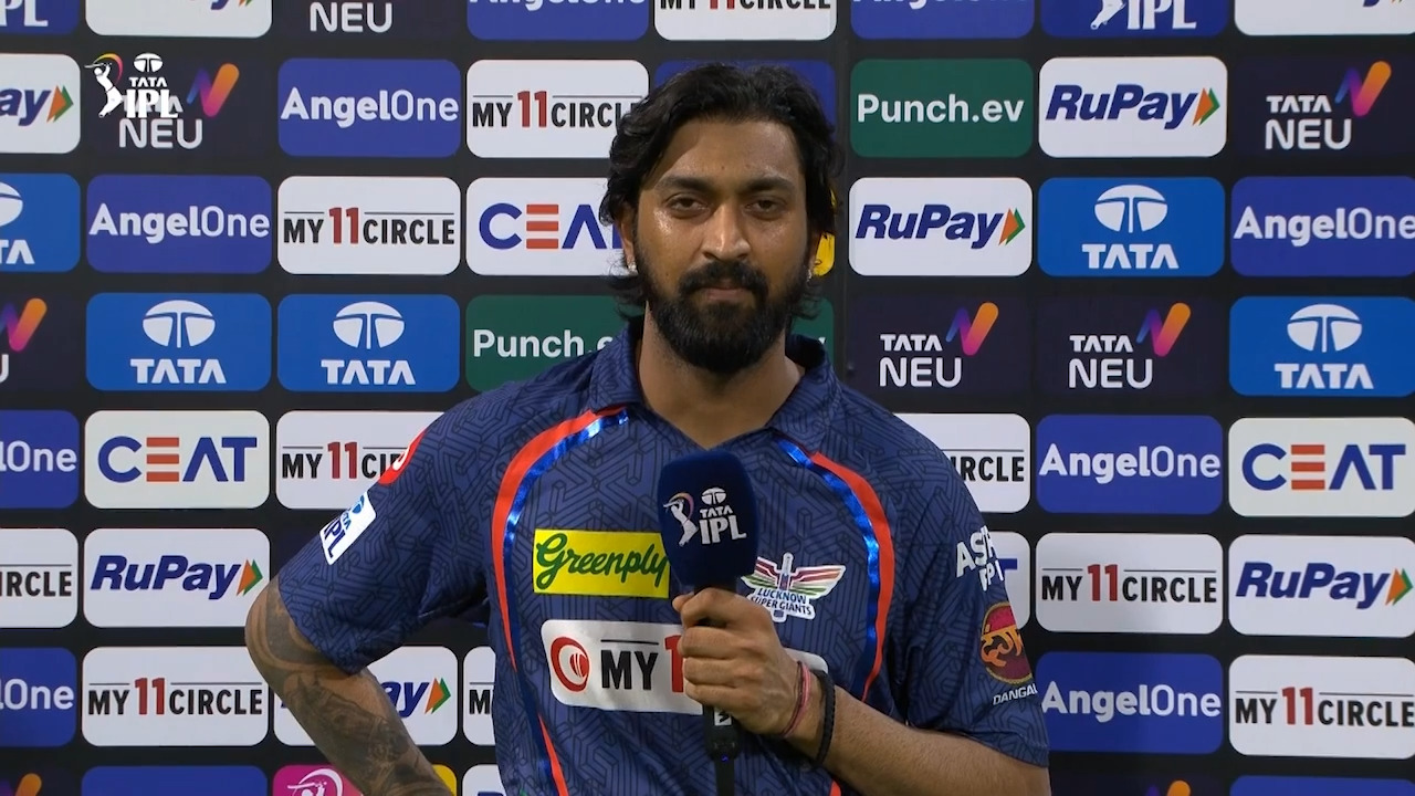 M67: MI vs LSG – Krunal Pandya Interview