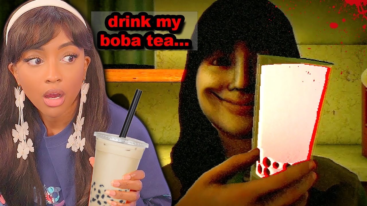 I Tried Running a Boba Tea Shop... (it got CREEPY FAST!!) background