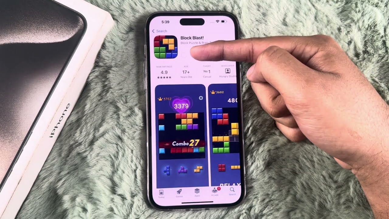 How To Install Block Blast App on iPhone (EASY METHOD!) background