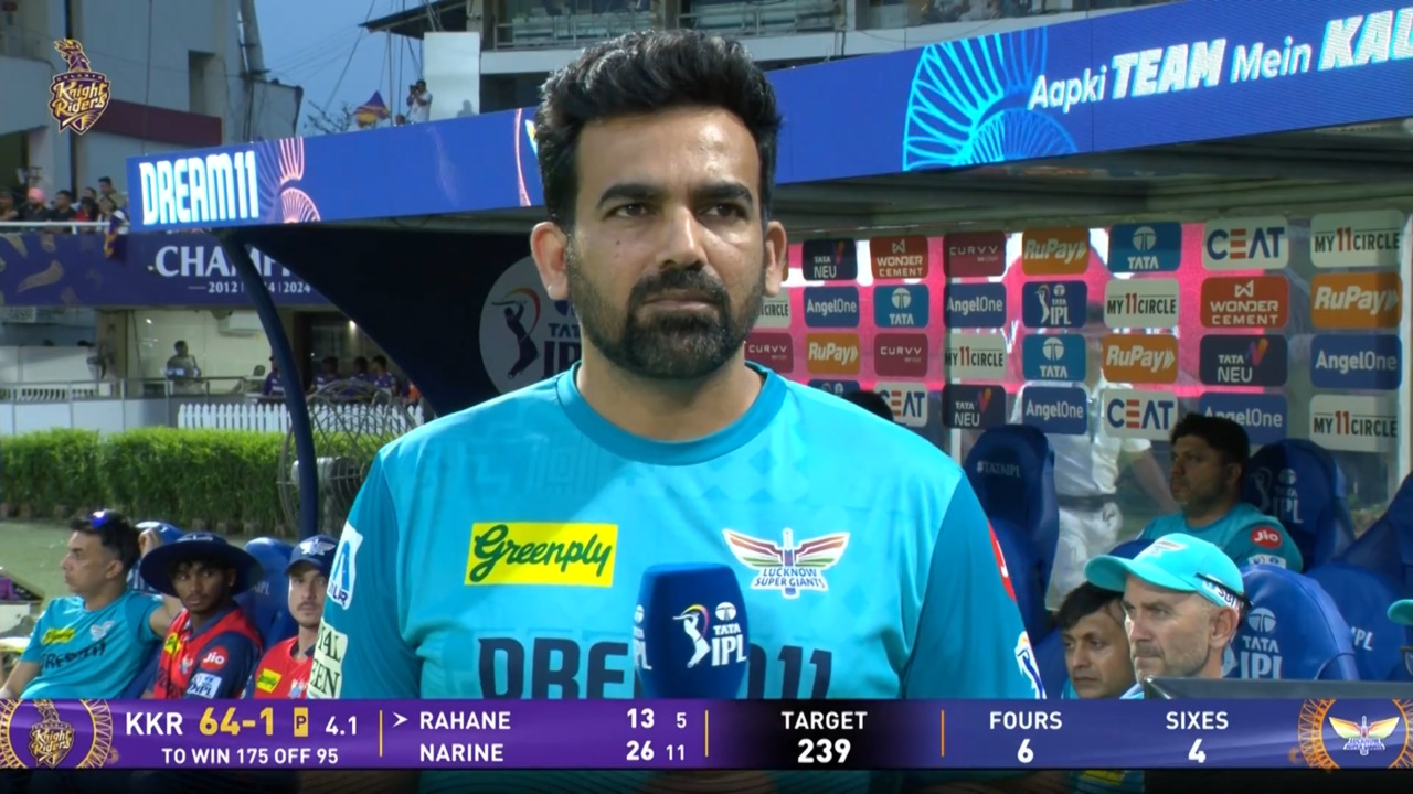 IPL 2025 M19: KKR vs LSG - Zaheer Khan Interview