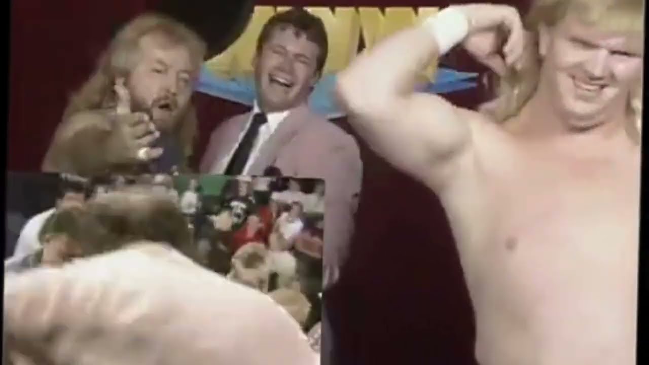Jim Cornette Attacks Baby Doll. NWA 1986