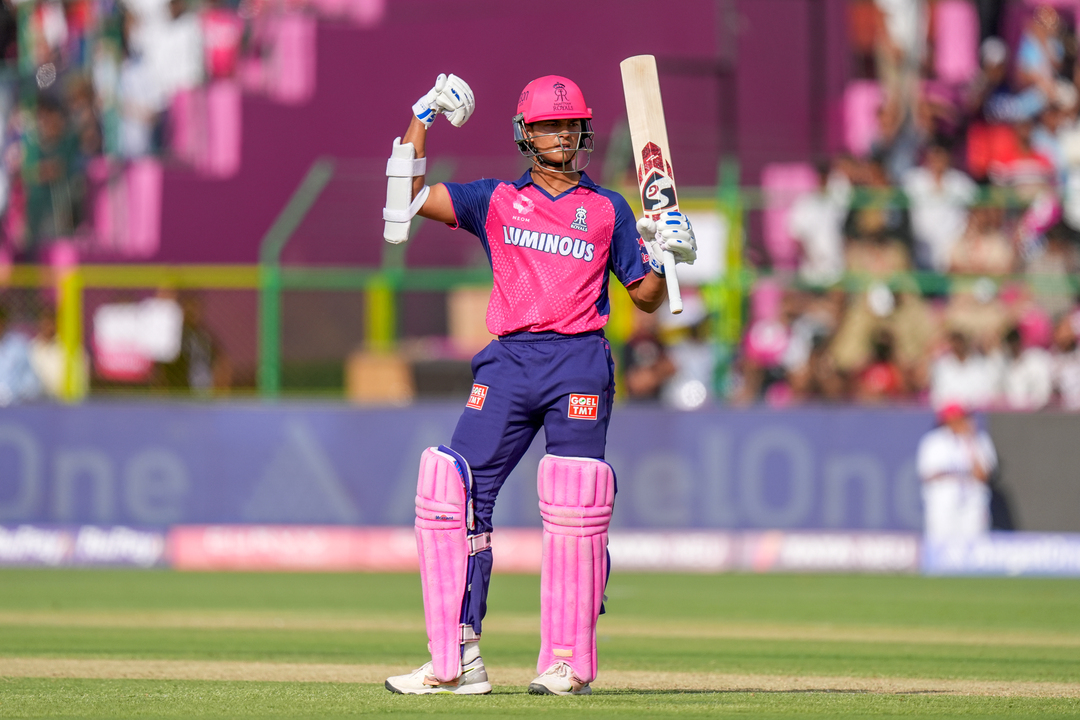 Calm & Clever: Yashasvi Jaiswal's skillful knock of 75(47) background