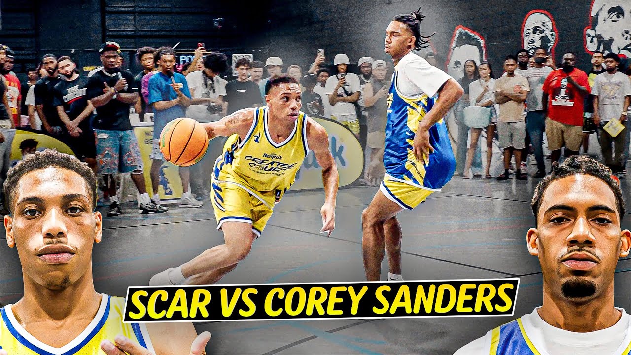The SHIFTIEST Hooper Online vs SHIFTY PRO Guard... Scar vs Corey Sanders EPIC 1v1 | Nesquik CC background