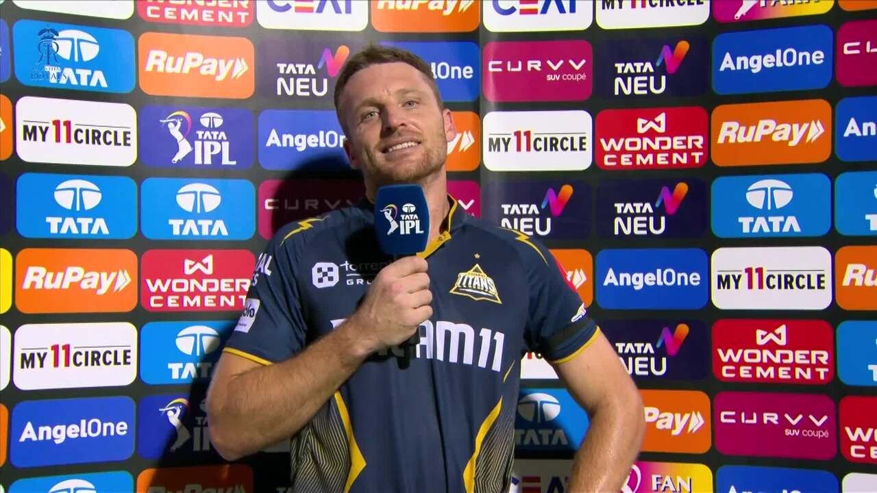 IPL 2025 M47: RR vs GT - Jos Buttler Interview
