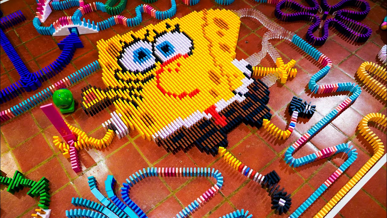 26,000 Dominoes ft. SPONGEBOB! (BMAC 15) background