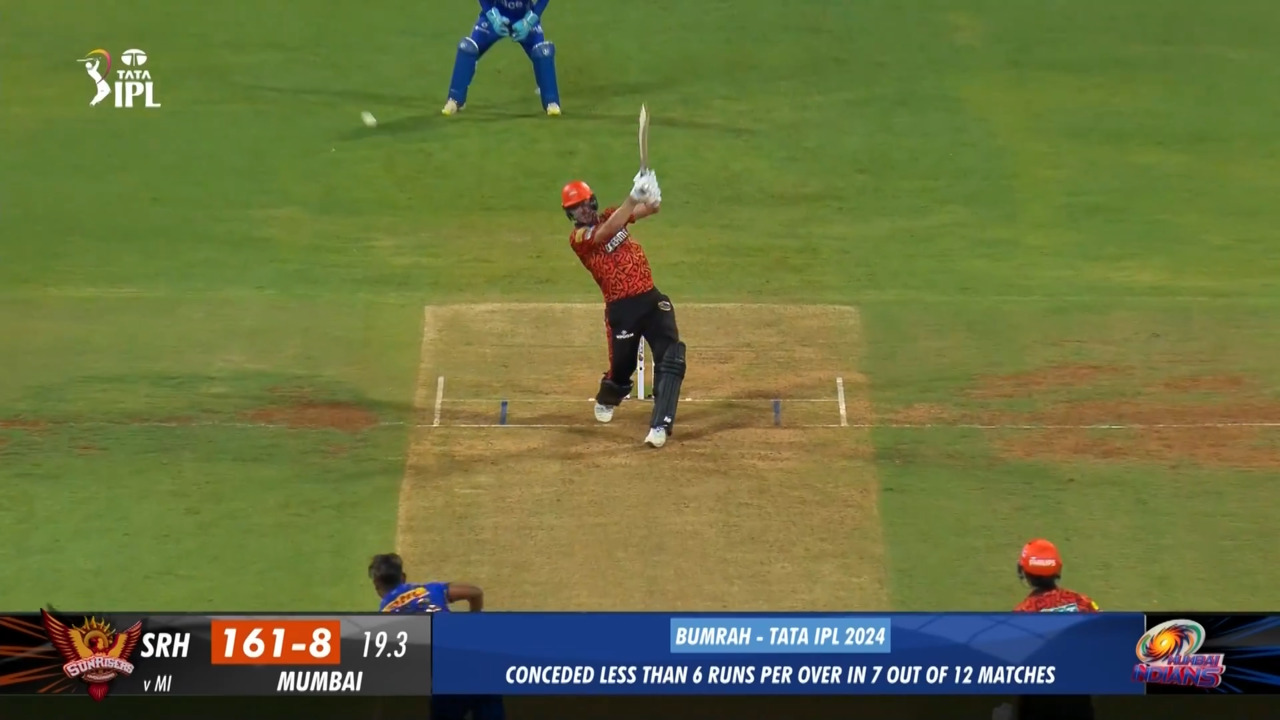 M55: MI vs SRH – Pat Cummins Six