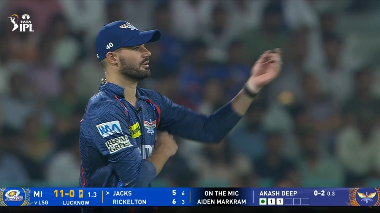 IPL 2025 M16: LSG vs MI - On the mic: Aiden Markram