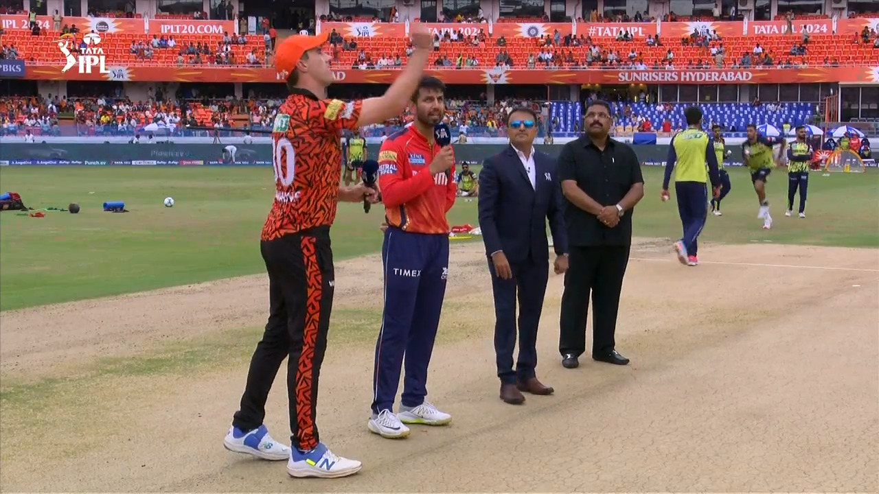 M69: SRH vs PBKS – Toss