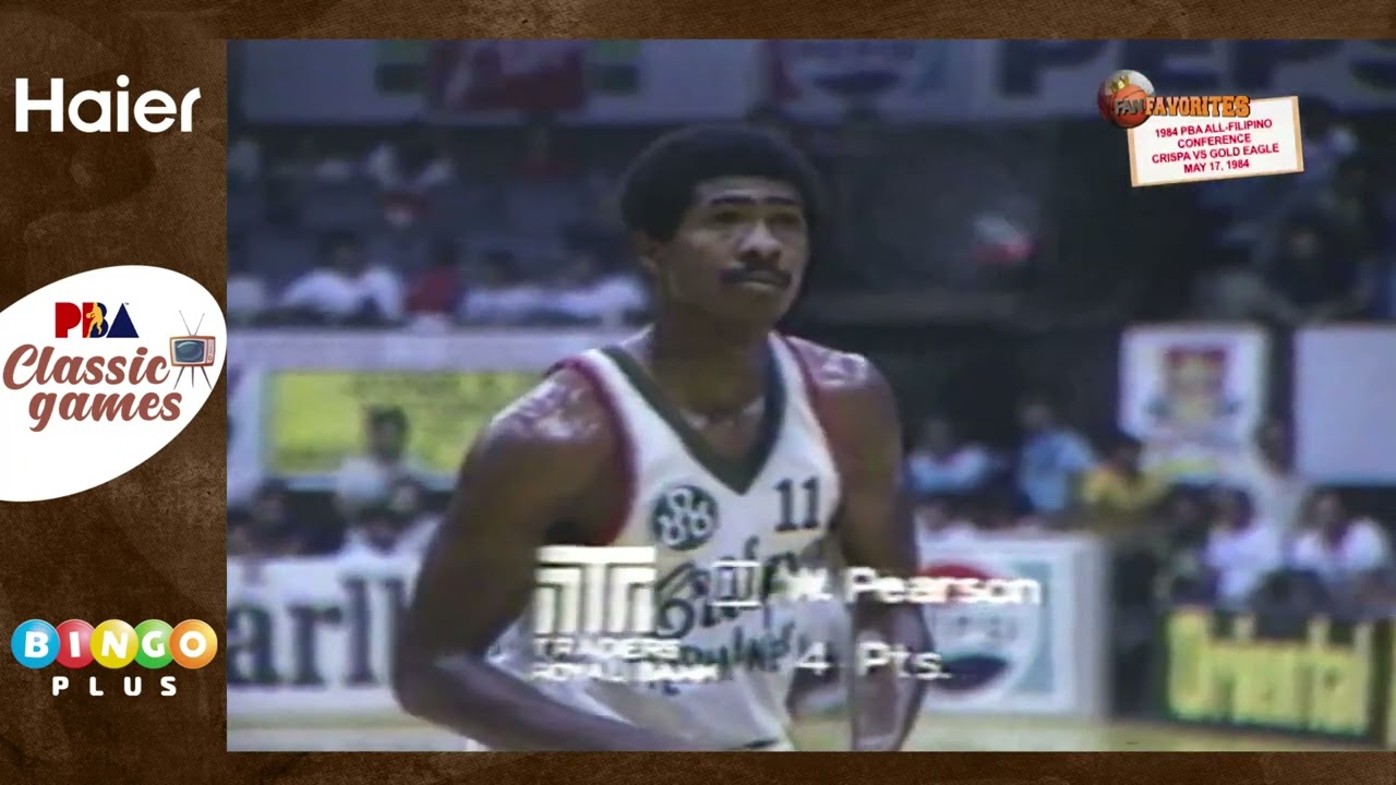 #PBAClassicGames: 2nd Quarter CRISPA VS. GOLD EAGLE | 1984 All Filipino May 17, 1984