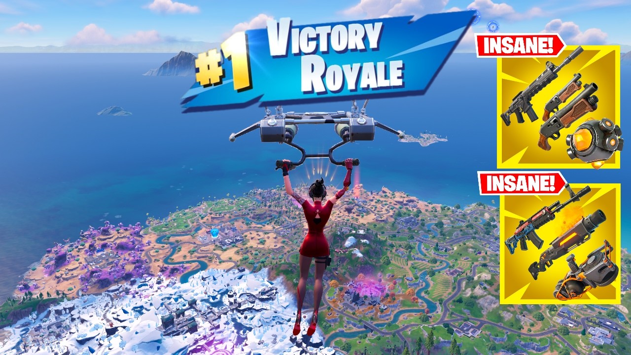 63 Kill Solo Vs Squads Wins Gameplay Full Game (Fortnite Chapter 7 Season 2 Ps4 Controller)