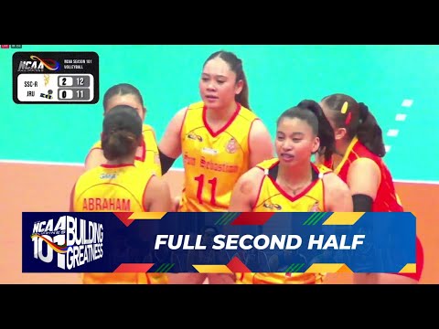 FULL SECOND HALF - San Sebastian Lady Stags vs JRU Lady Bombers | NCAA Season 101
