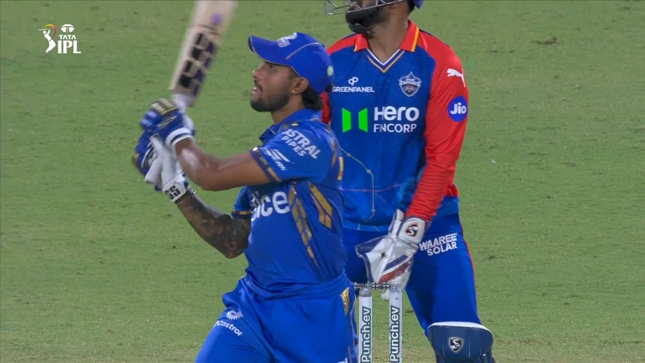 6,4,4,6: Tilak Varma keeps MI in hunt