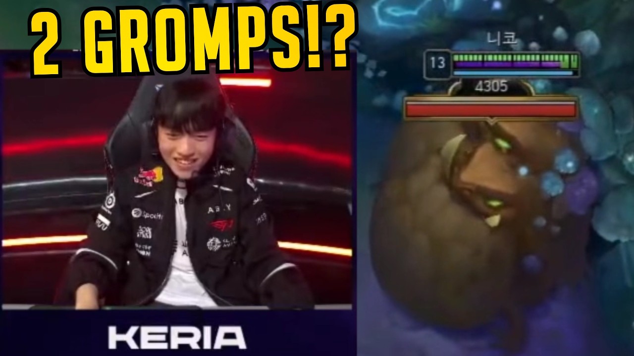 T1 KERIA 3000IQ PLAY! - T1 vs DNS Highlights with Voice Comms Translated background