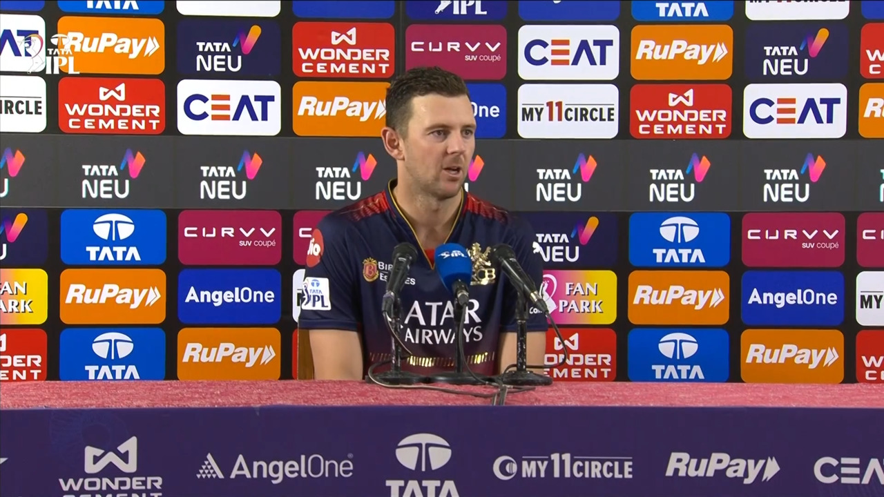 The way we went about on the field was really positive: Josh Hazlewood background
