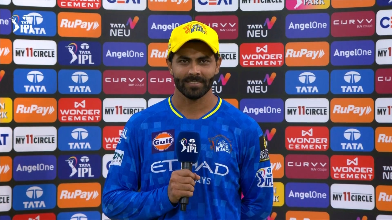 IPL 2025 M08: CSK vs RCB - Ravindra Jadeja Interview