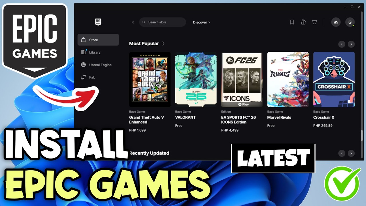 Epic Games Launcher Download & Install Guide (2026)