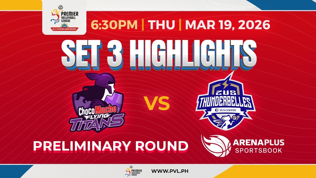 Choco Mucho vs. Zus - 3rd Set Highlights