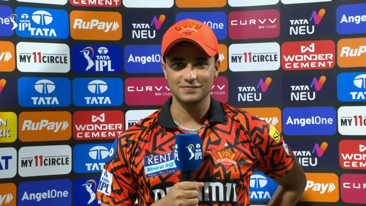 IPL 2025 M65: RCB vs SRH - Abhishek Sharma Interview